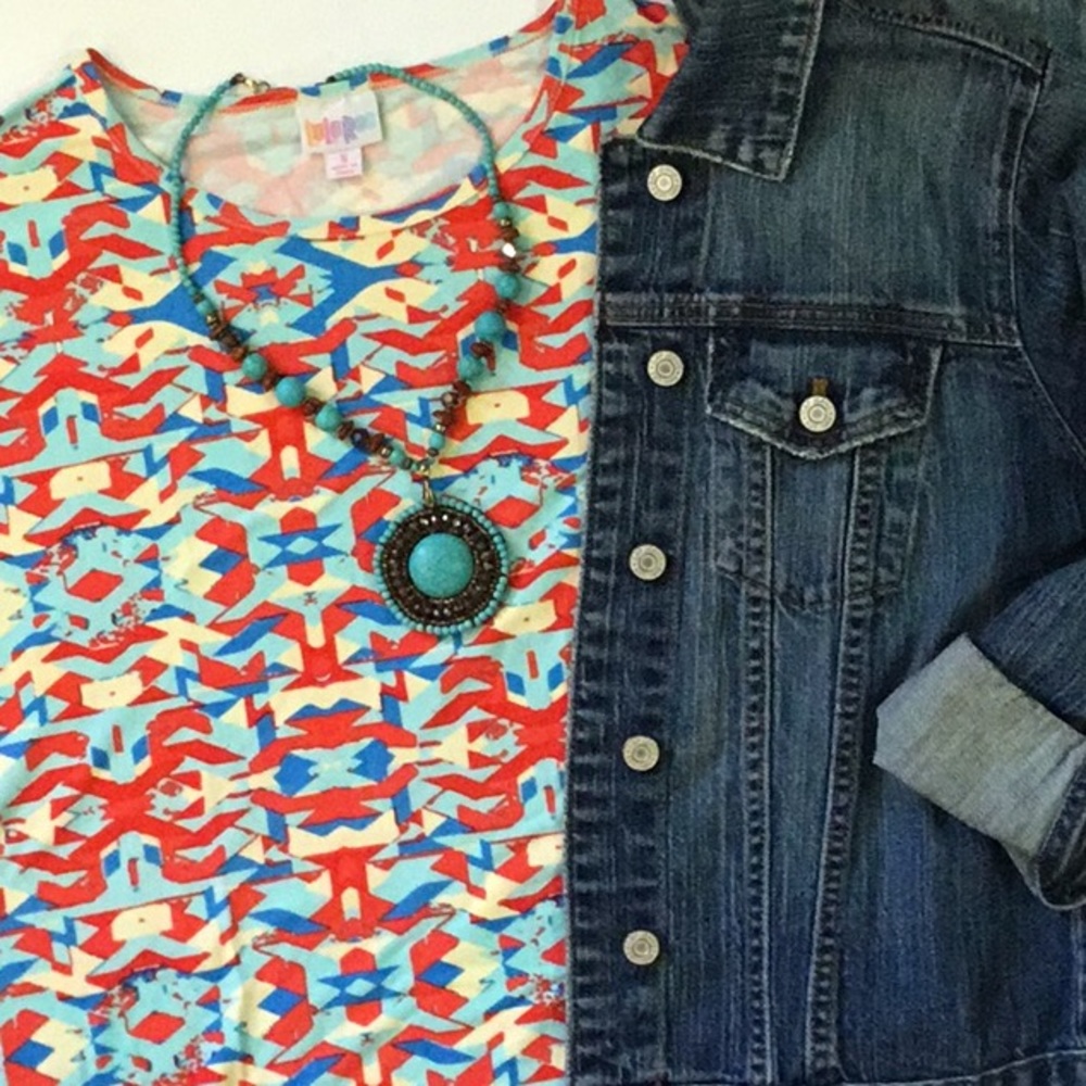 LuLaRoe IRMA S Tunic | NWT | Americana Collection